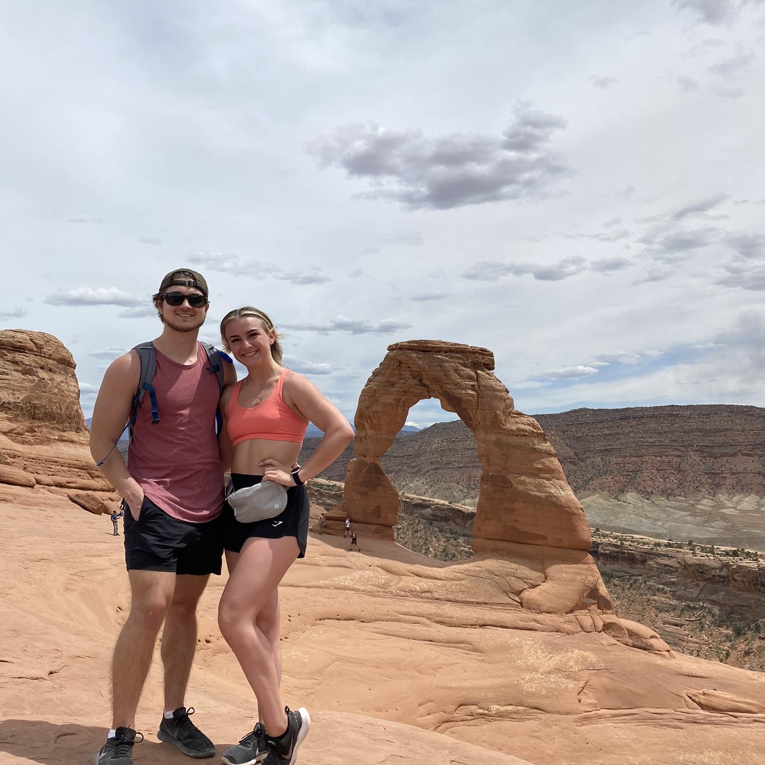 The start of checking off National Parks!