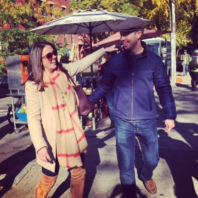 Marathon Sunday and day after engagement!