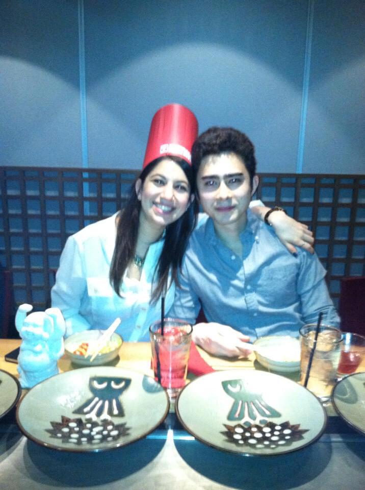 Rachel's birthday at Benihana - March, 2014