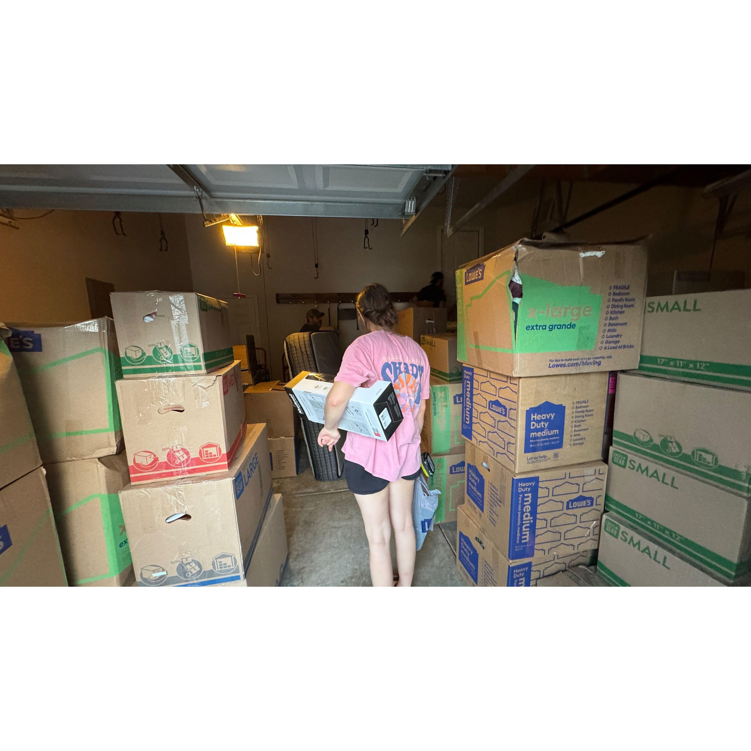 Moving to our house