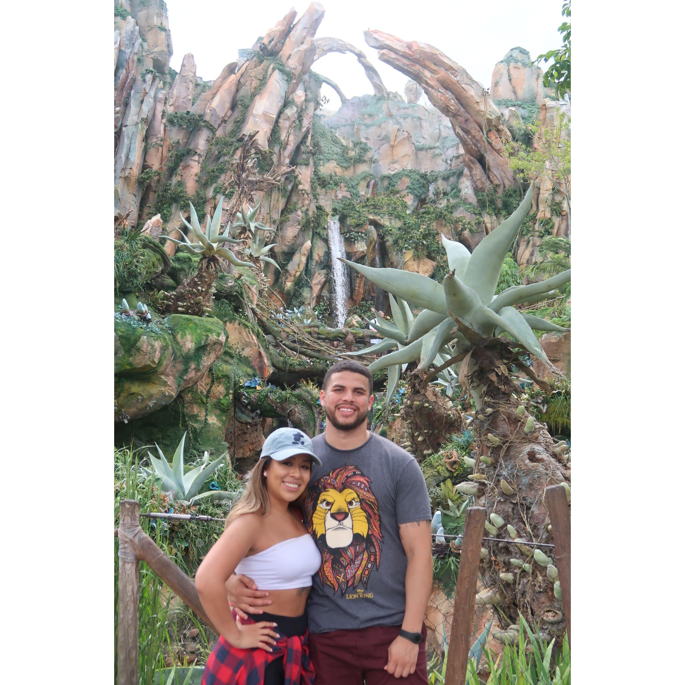 our first trip! we went to DisneyWorld