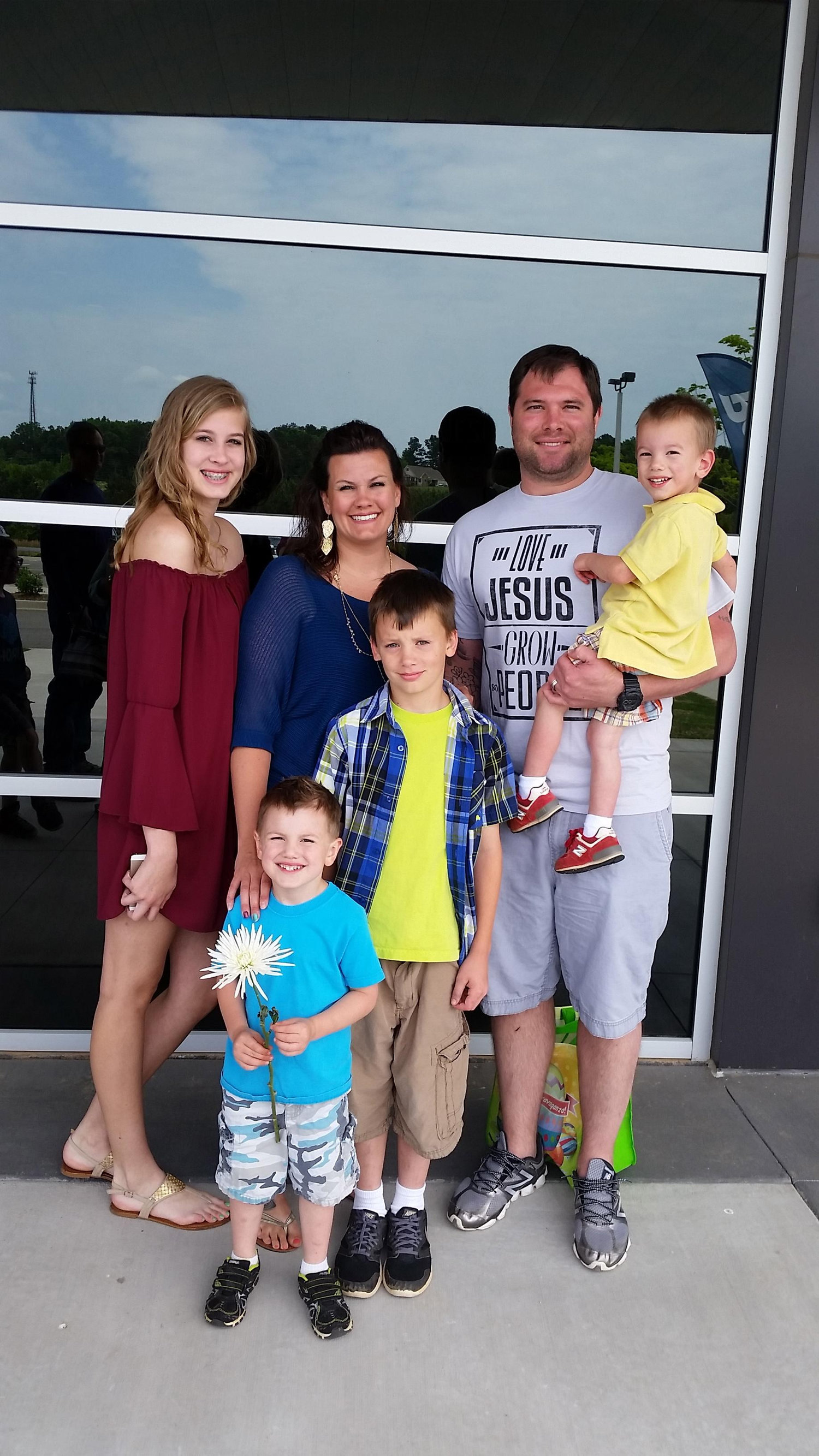 Gary, Geri, Trinity, Trey, Grayson & Ryder