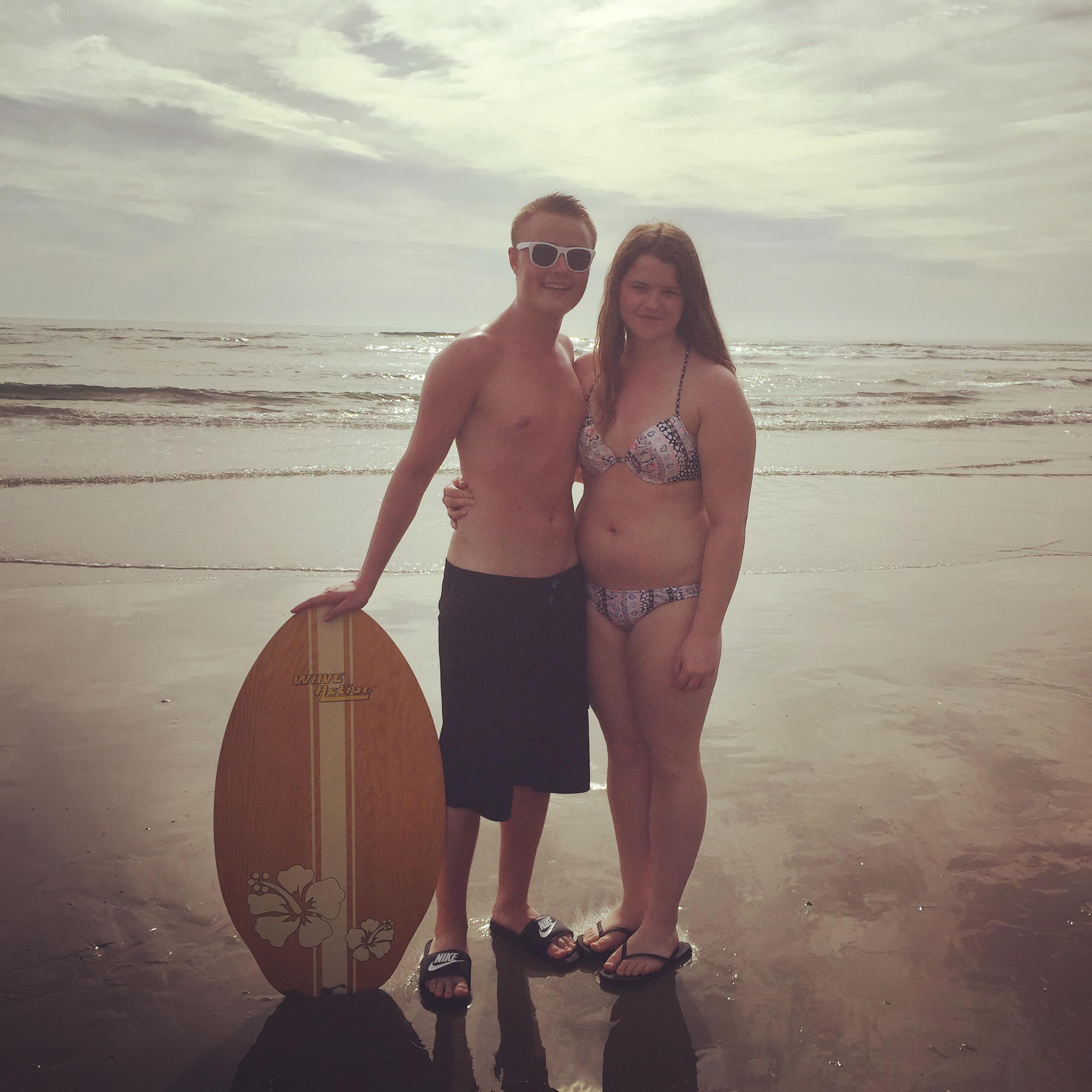 Our first road trip to Pismo beach.