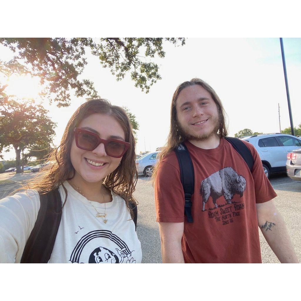 Morning walks to school.