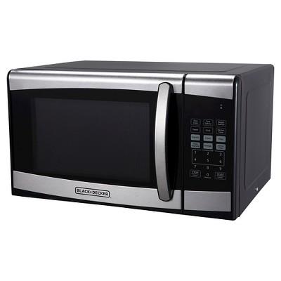 Product description page - BLACK+DECKER™ ® 0.9cu. ft. 900 Watt Microwave Oven Stainless Steel EM925AZE-P