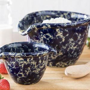Buy Blue Agate Ceramic Pouring Bowl | Handcrafted Quality