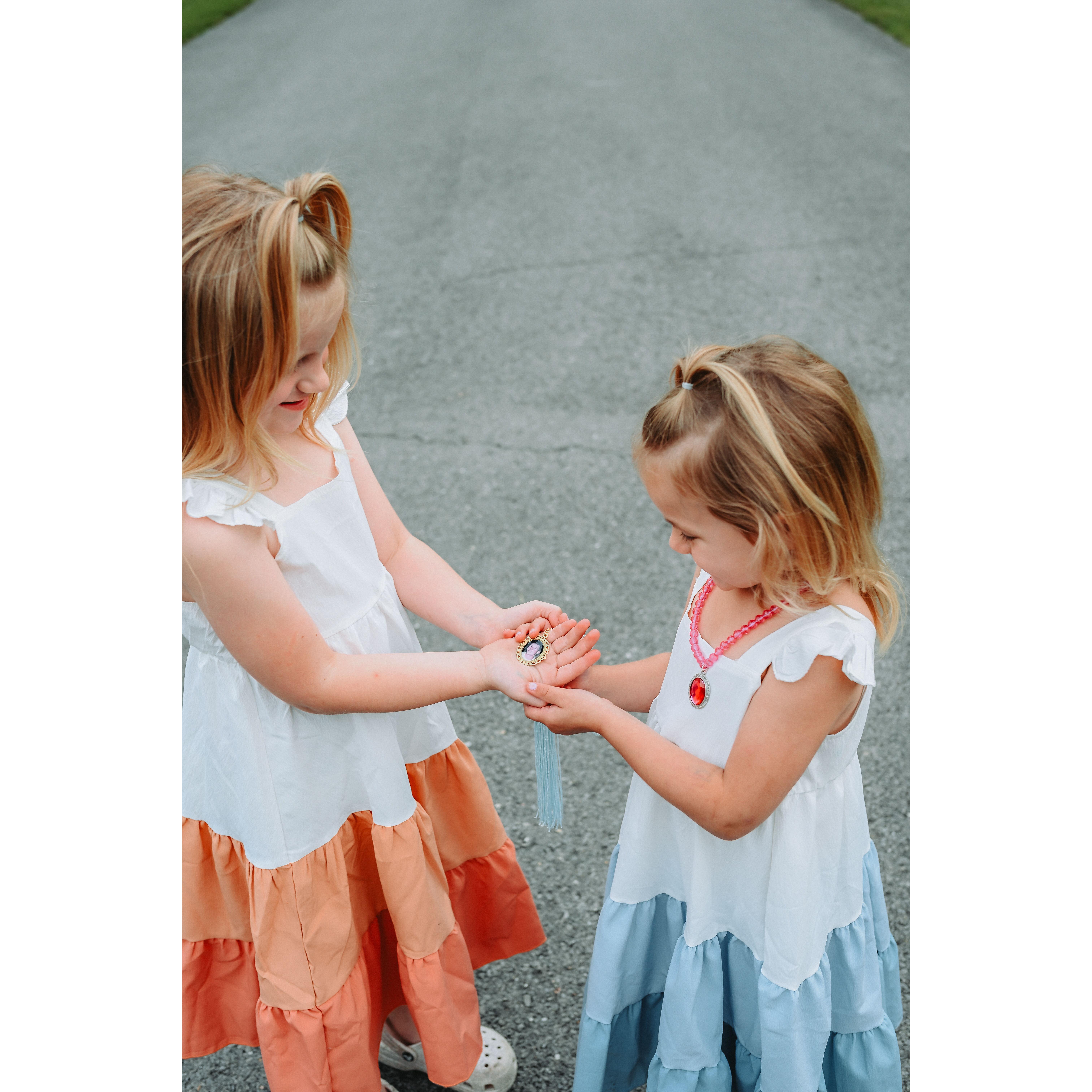 The girls never met their Great Uncle but they have heard plenty of stories