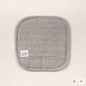 Linen Pot Holder - Natural Color