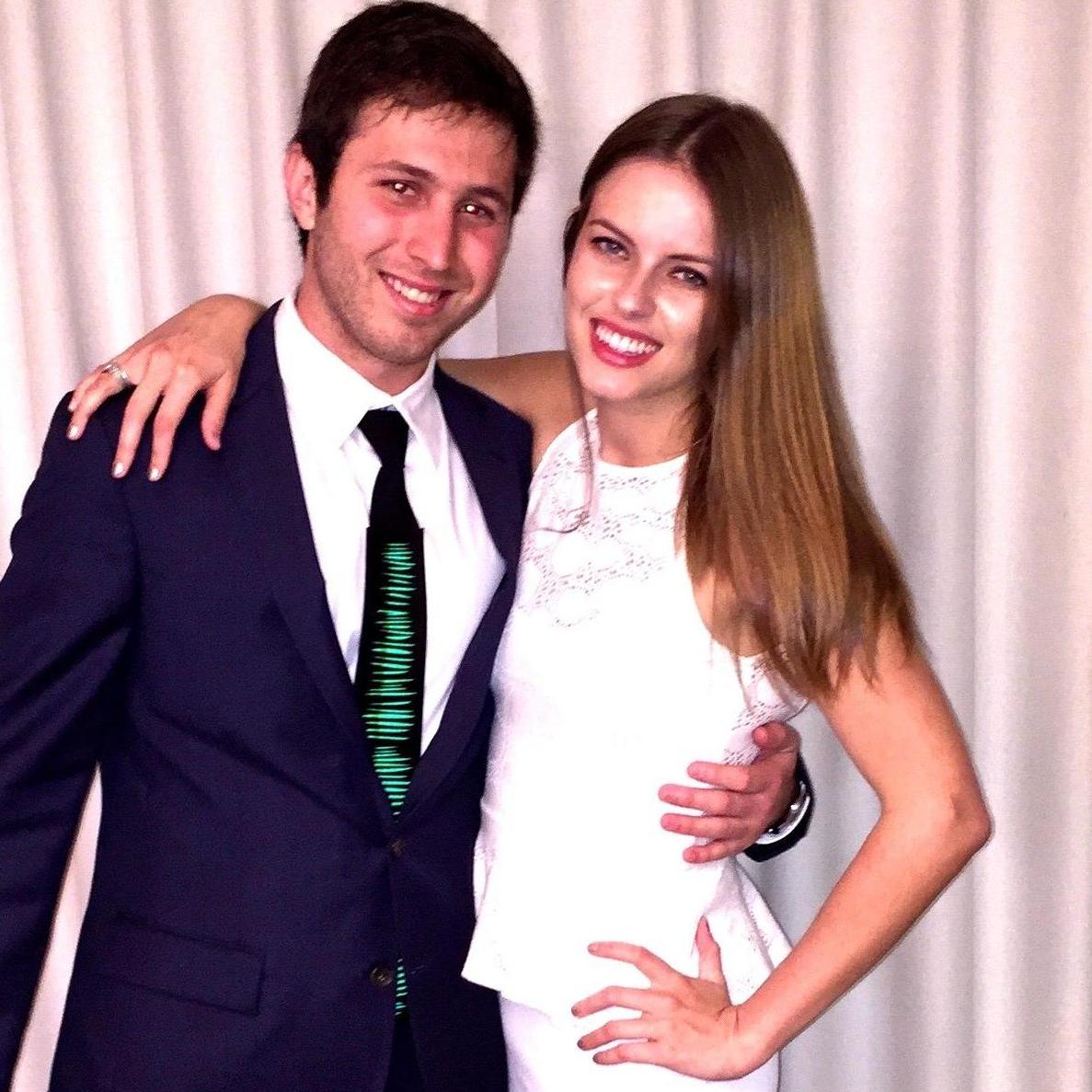 Panama City Beach formal my junior year of college. Josh wanted a "light-up tie" for Christmas/Hannukah that year