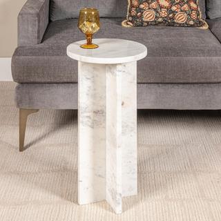 Emerson Round Mable Martini Accent Table
