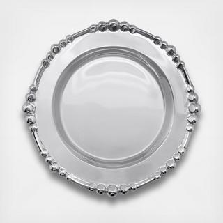 String of Pearls Wine Plate