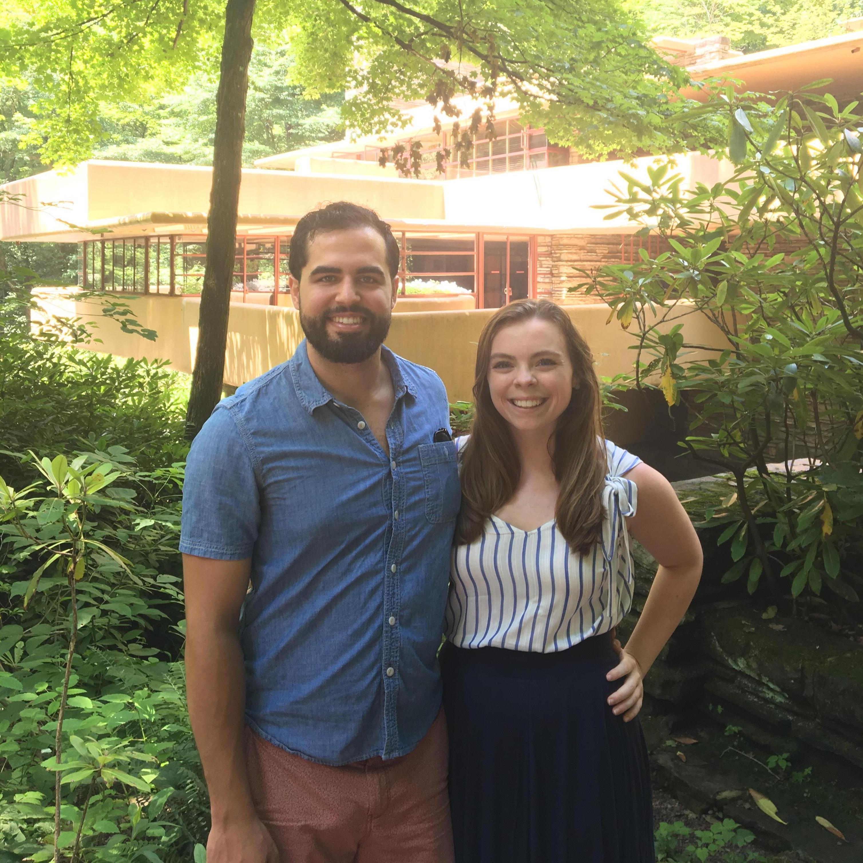 A day trip to the Frank LLoyd Wright house "Falling Water."