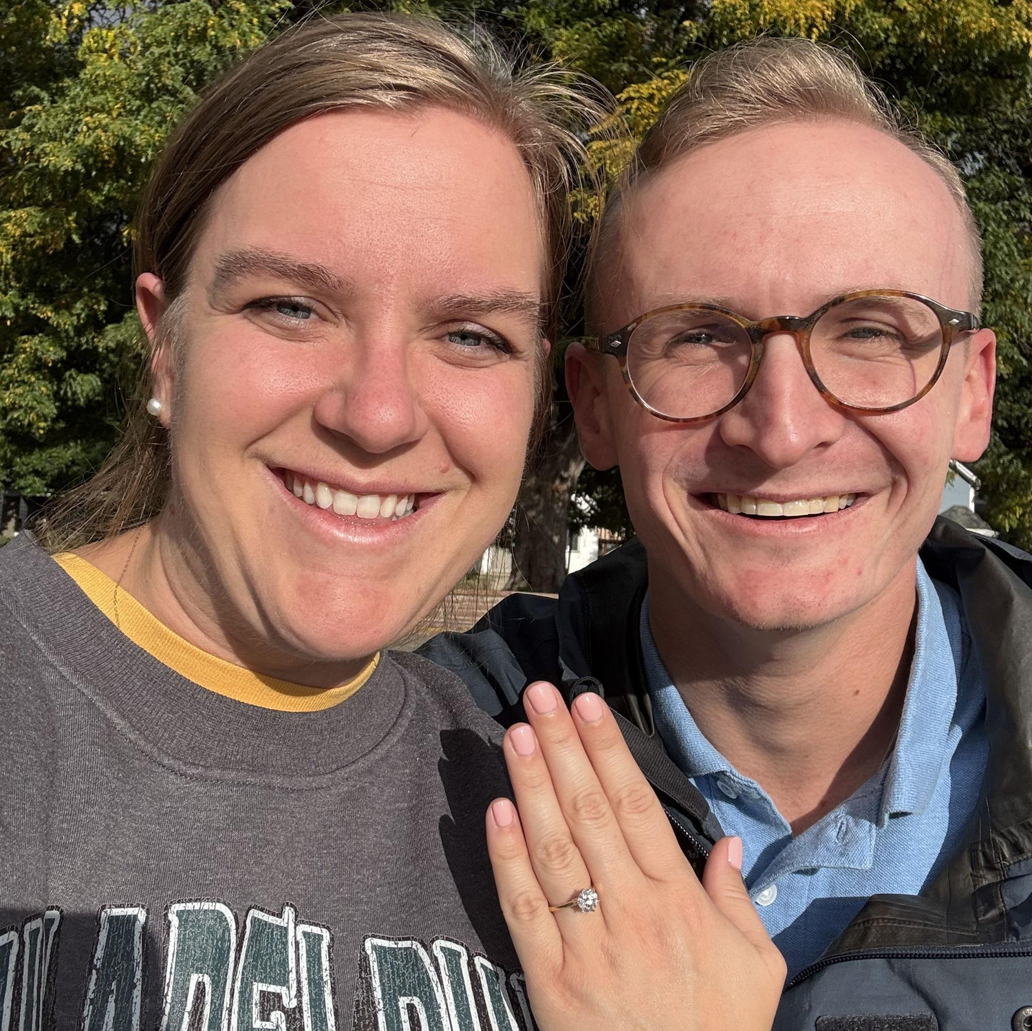 Right after we got engaged!