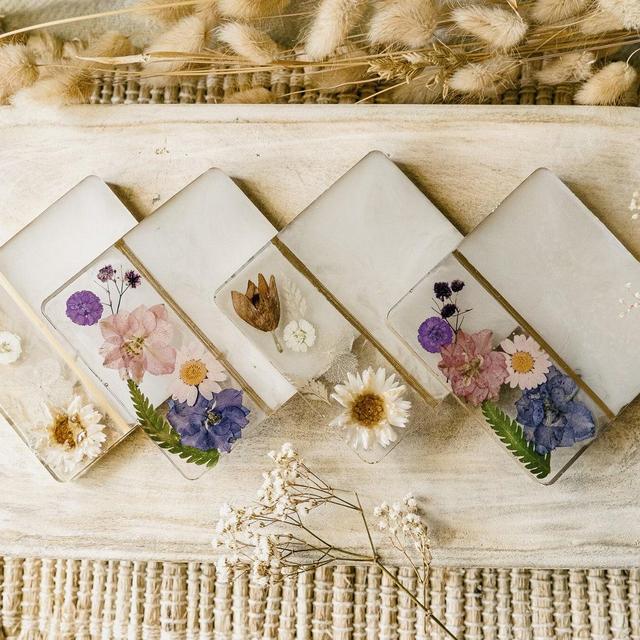 Floral Coasters | 2Pcs | Resin Coaster |...