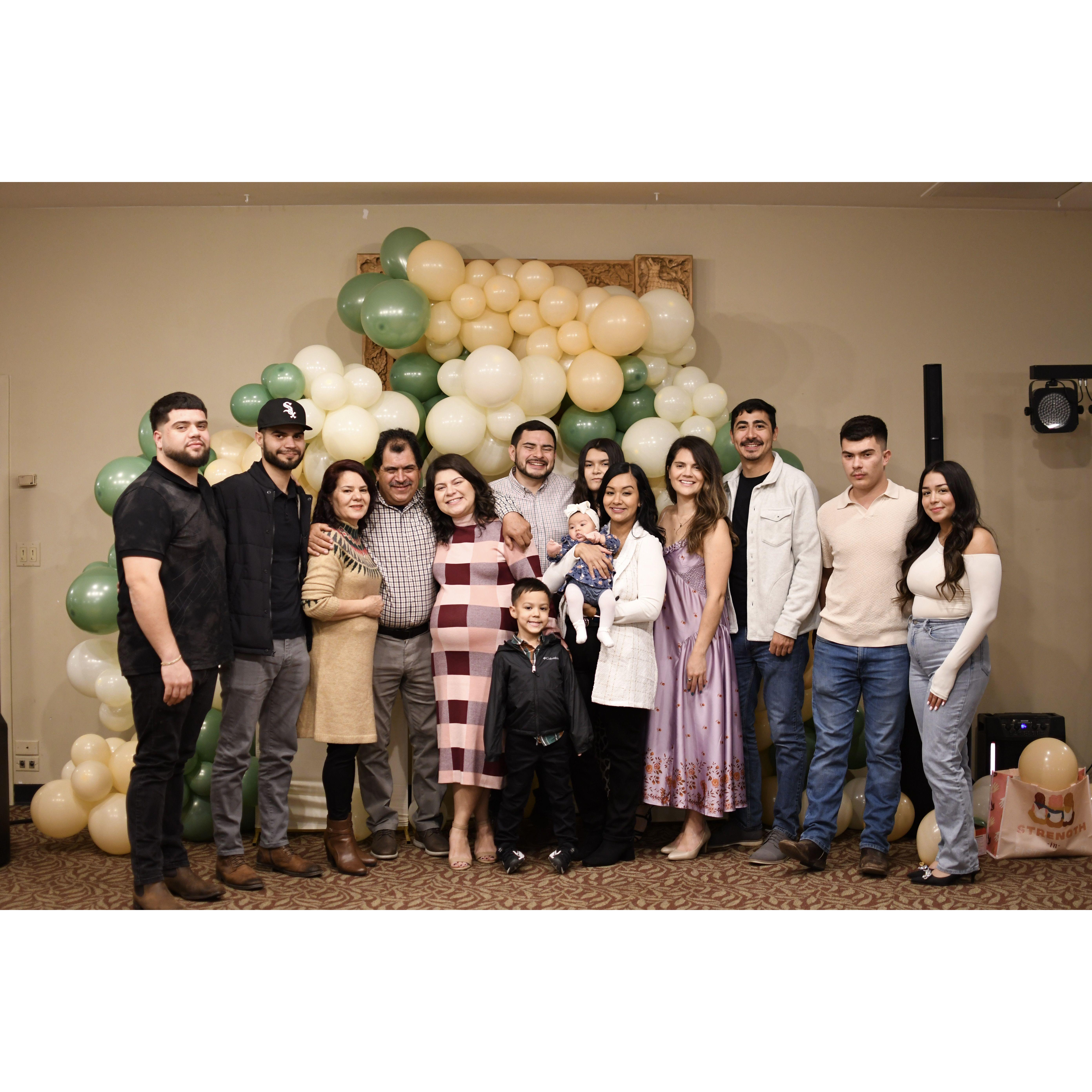 Celebrating Maggie & Mike's baby shower!