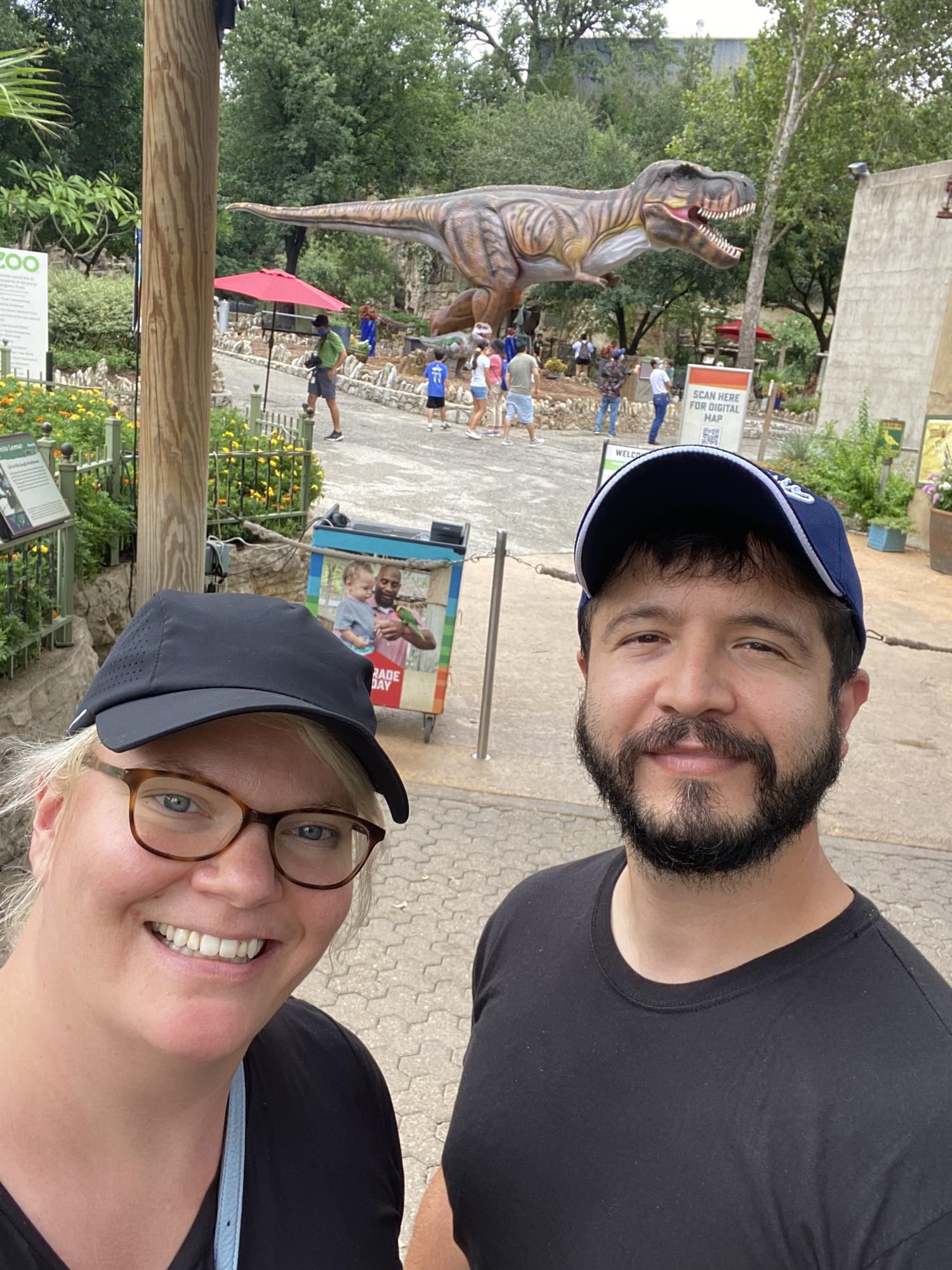 We love the zoo! One of first dates was lights at the zoo.
