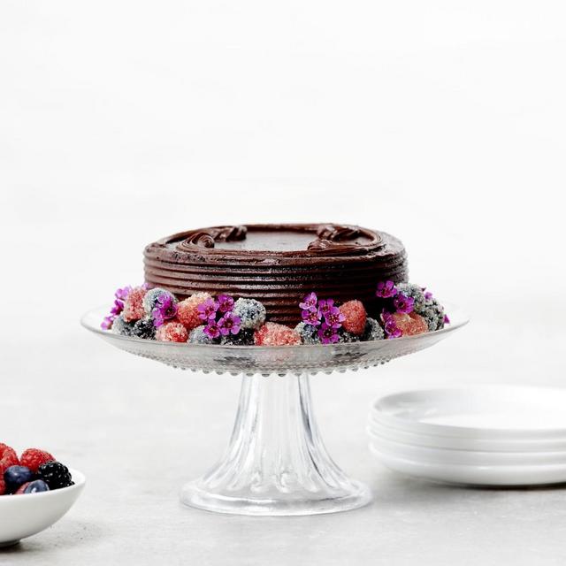 Jupiter Cake Stand, Clear