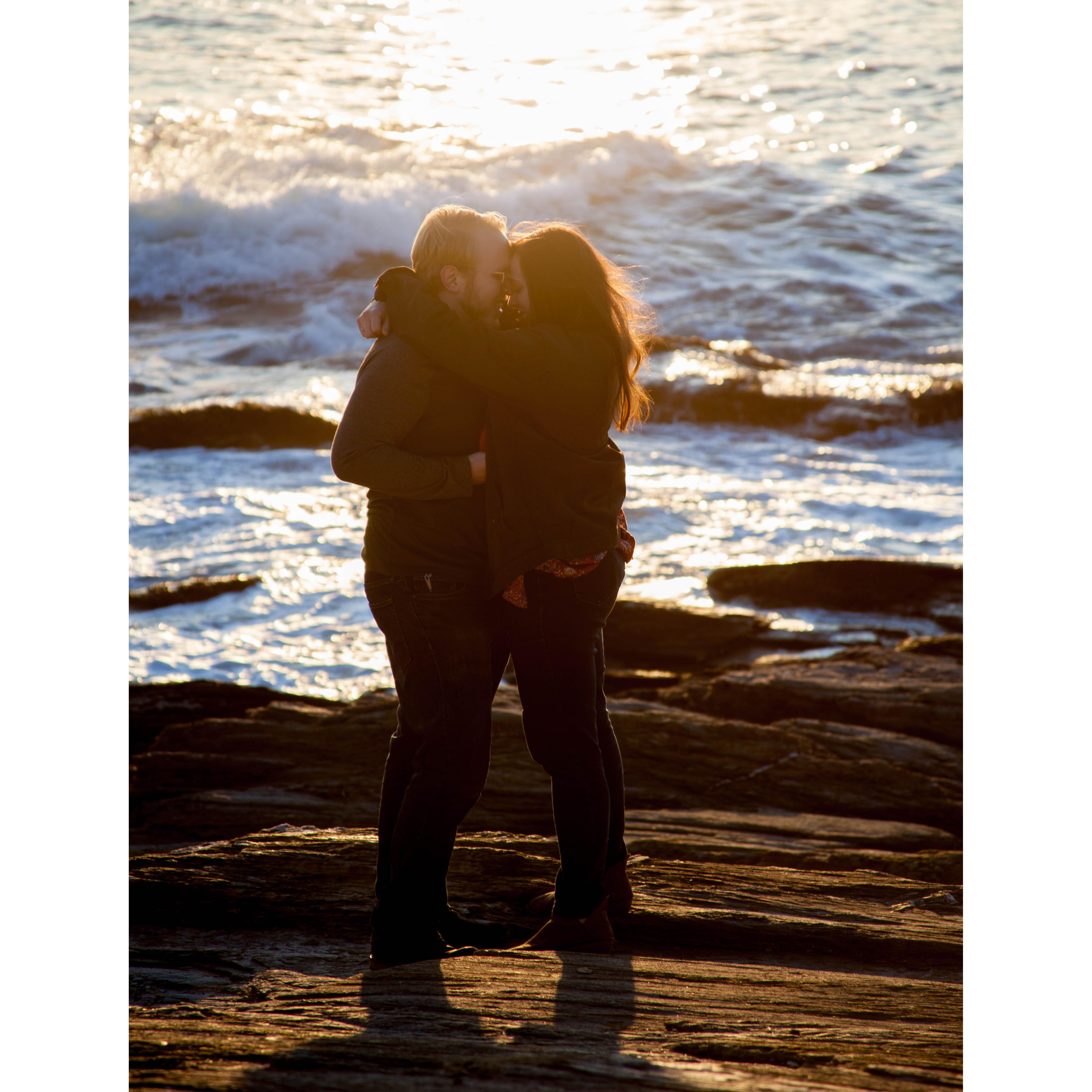 Engagement at Beavertail, Jamestown, RI