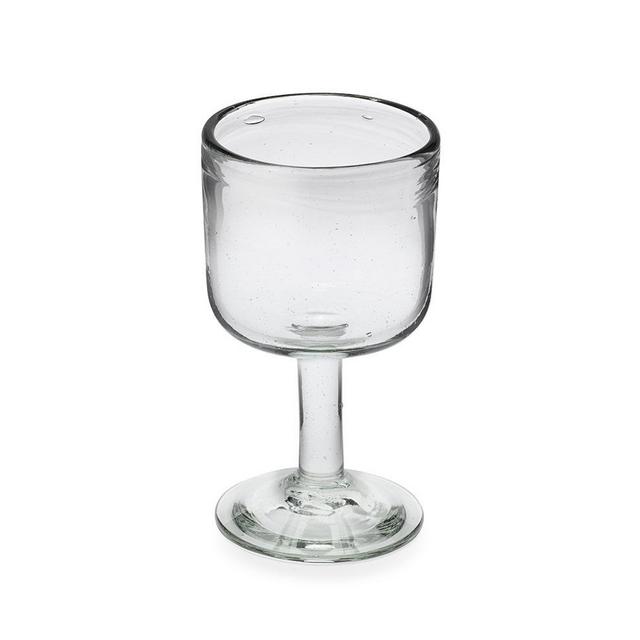 Recycled Mexican Glass Wineglasses (6 glasses)