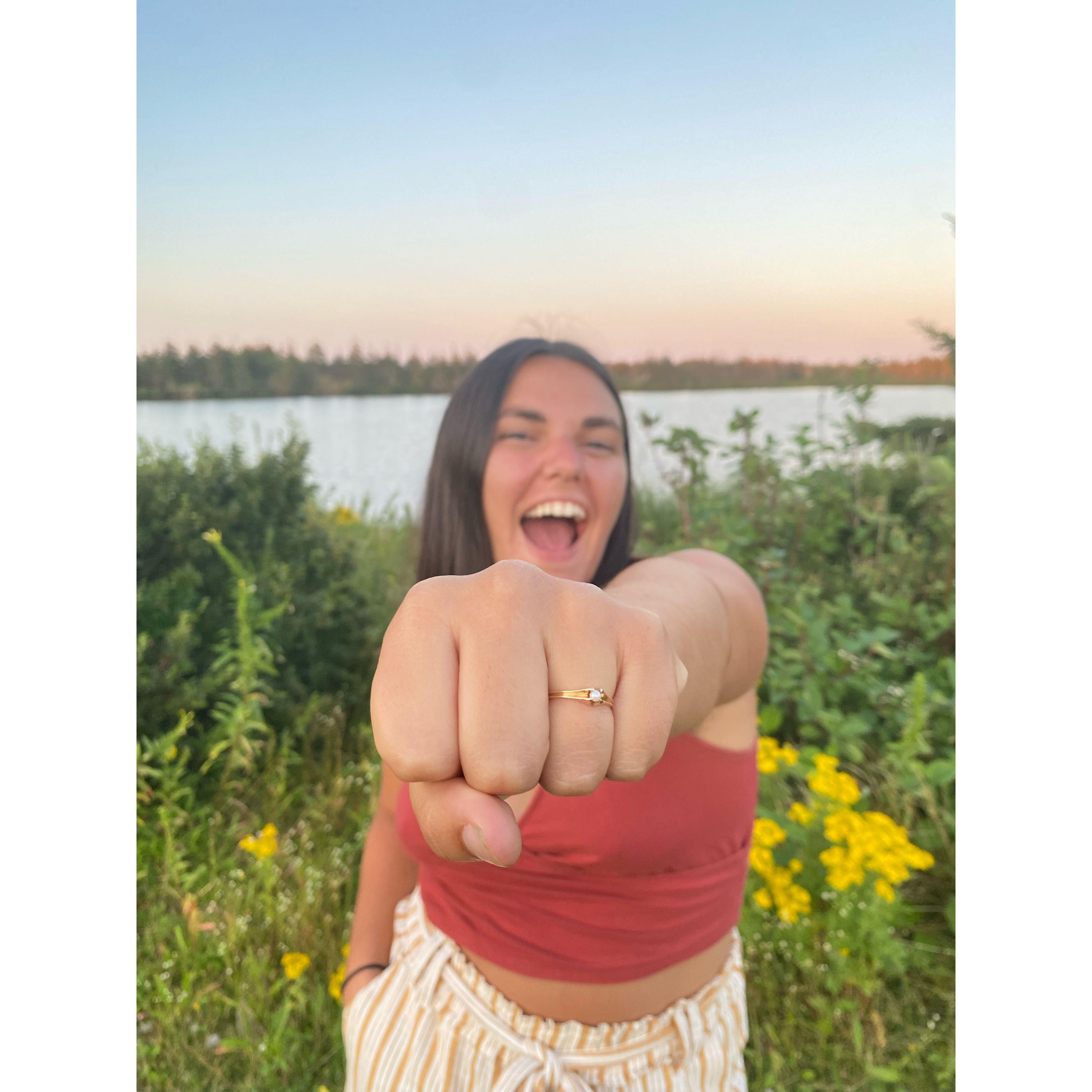 Engaged in Prince Edward Island August 2022