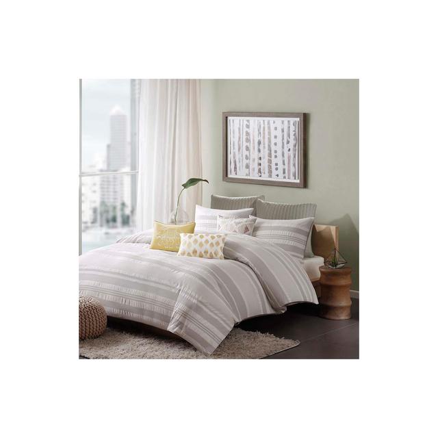 3pc Full/Queen Lakeside Comforter Mini Set Gray