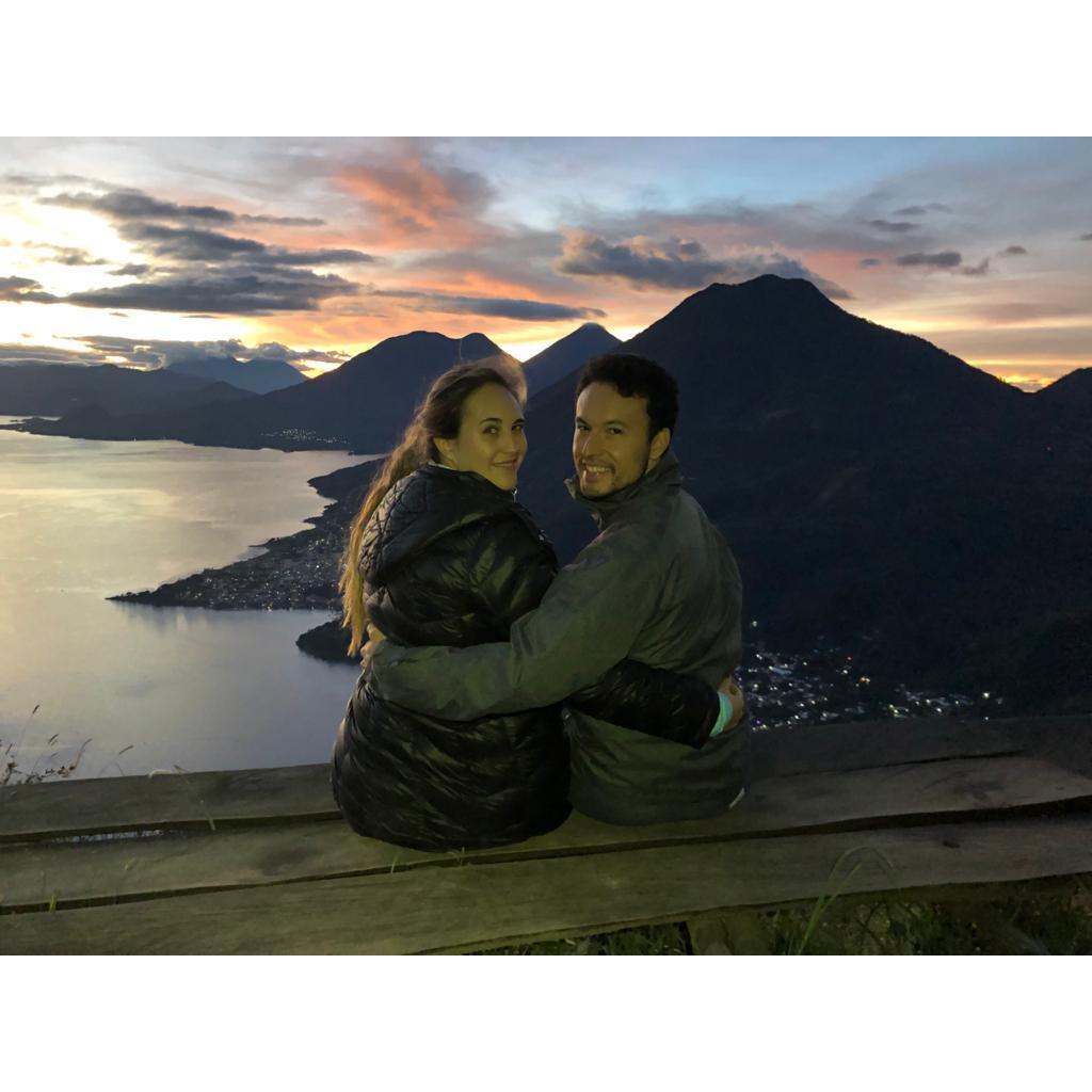 The 4am wakeup was definitely worth it to enjoy this beautiful sunrise with the love of my life