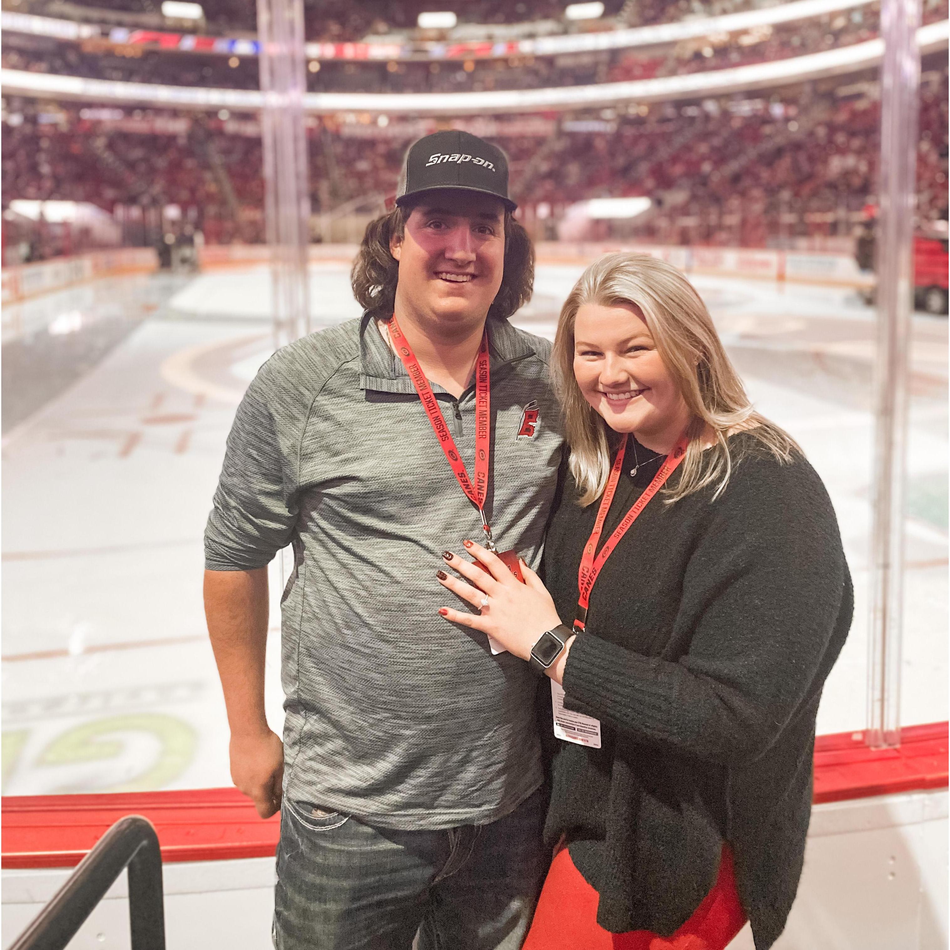 Canes vs Sabres Hockey Game