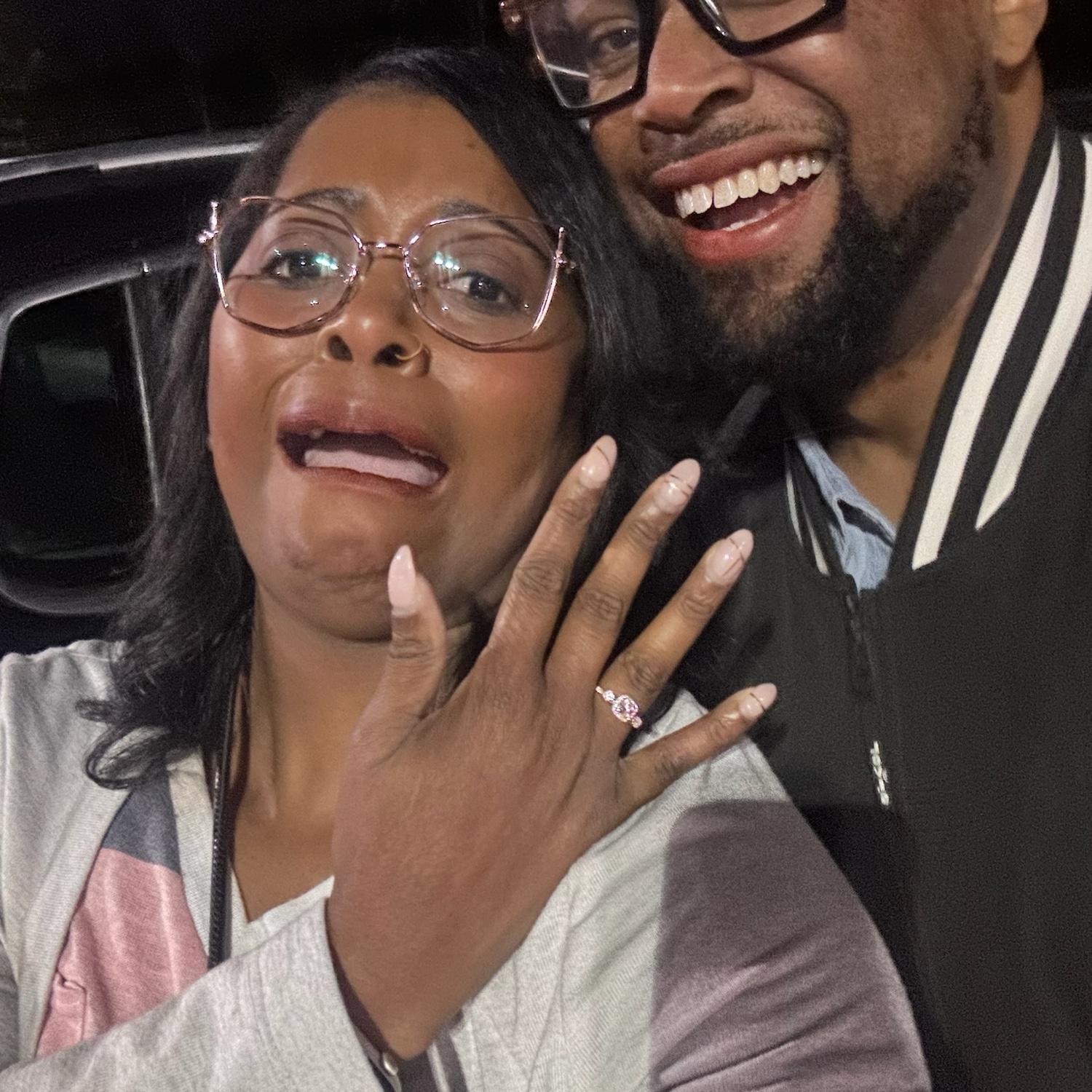 We’re engaged! 
April 21, 2024 ❤️