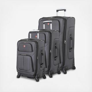 6283 Expandable Spinner 3-Piece Softside Luggage Set