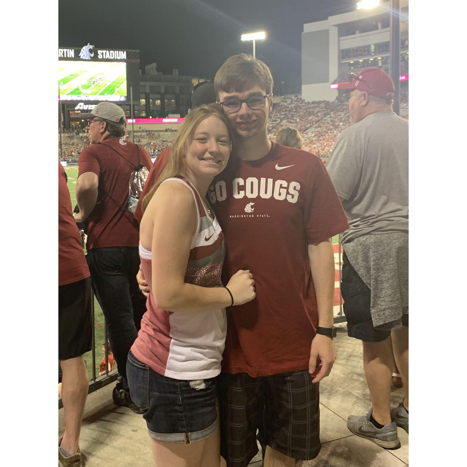 First Cougar's football game