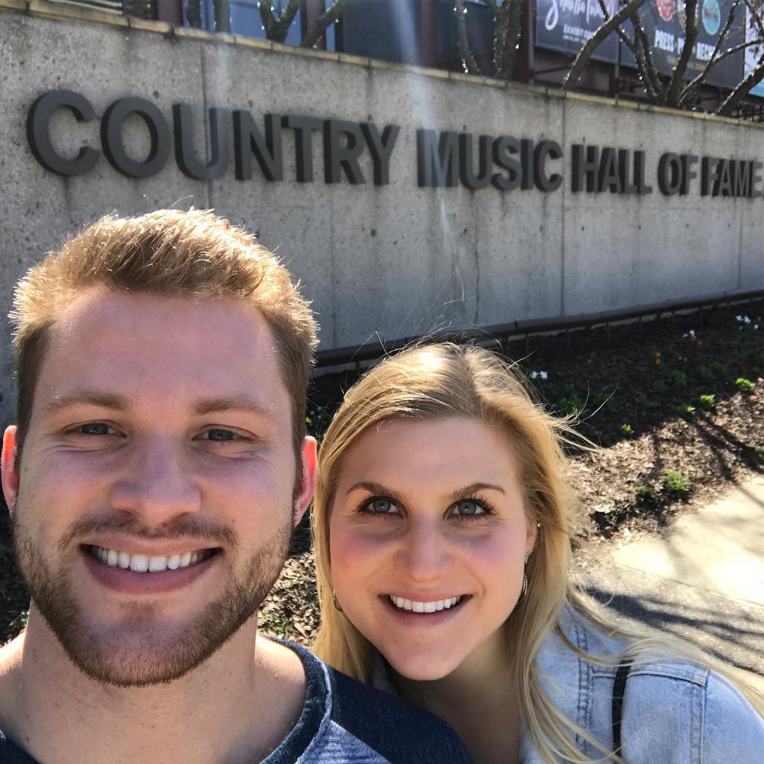 Kaley met Michael in Nashville at the end of his work trip. They visited the Country Music Hall of Fame!