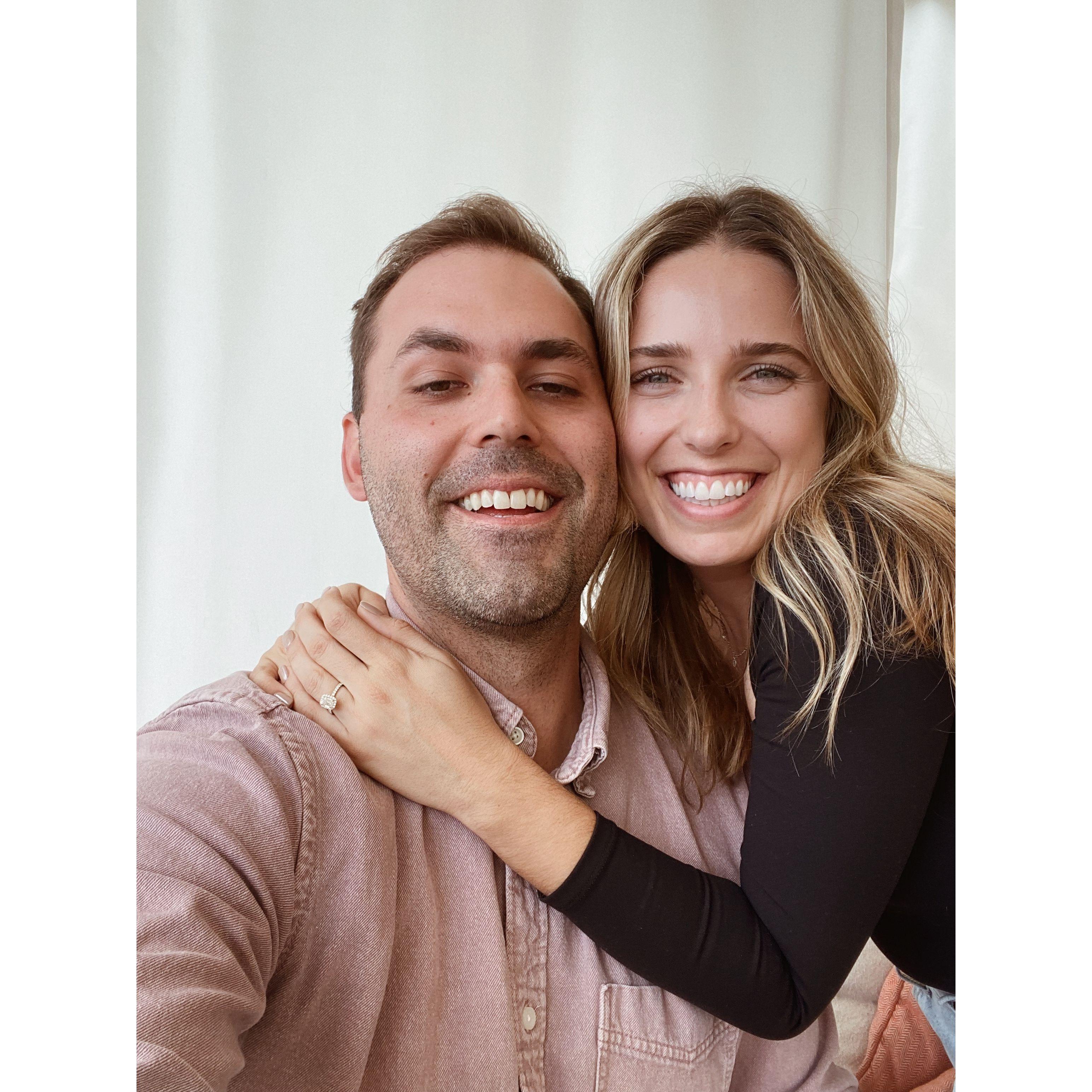 Our first picture after Daniel proposed!
October 16, 2022
