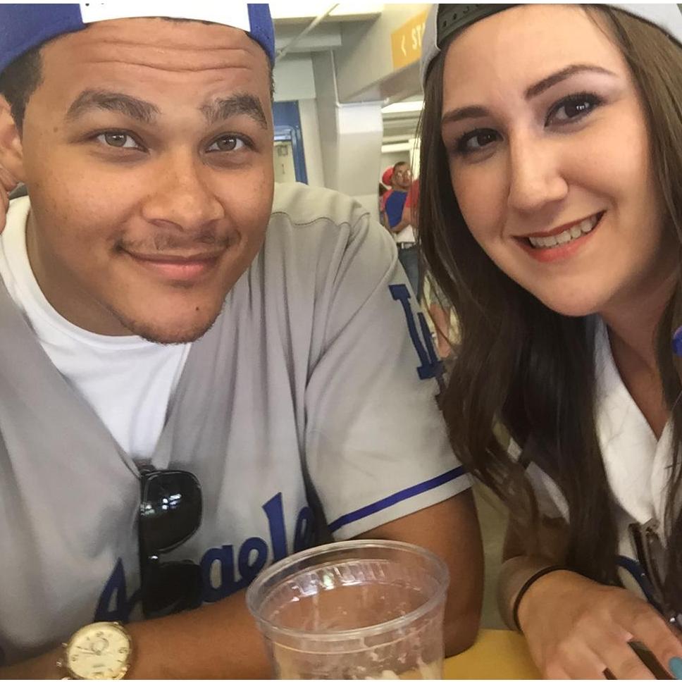 7/30/2013: Brenda's 21st birthday at Dodger Vs Yankees