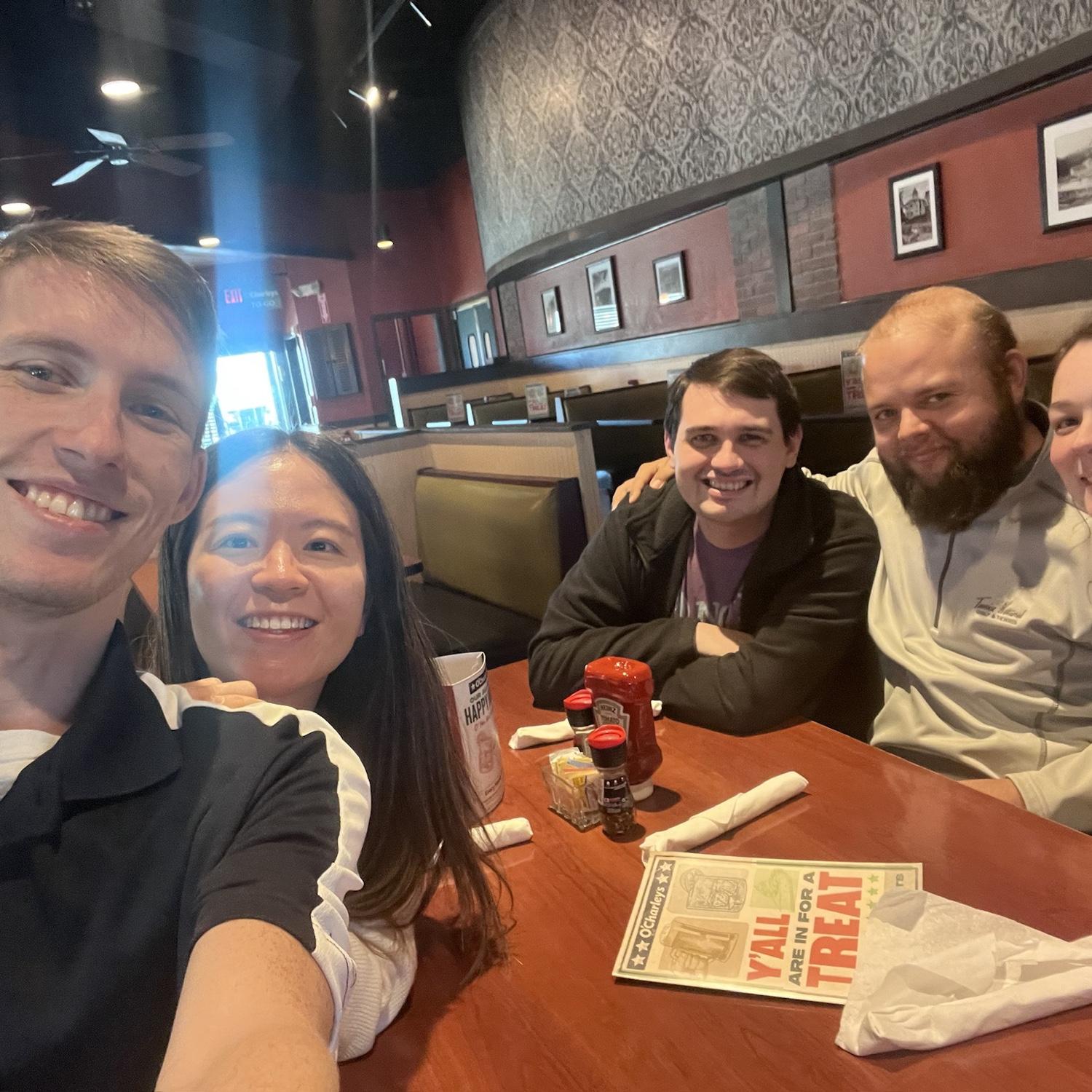 Meeting Benjamin’s college friends in Mississippi!