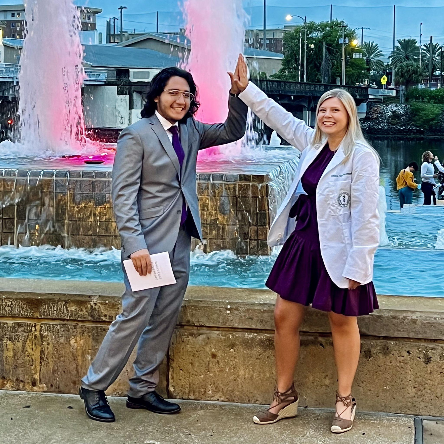 Chloe's white coat ceremony (2022)