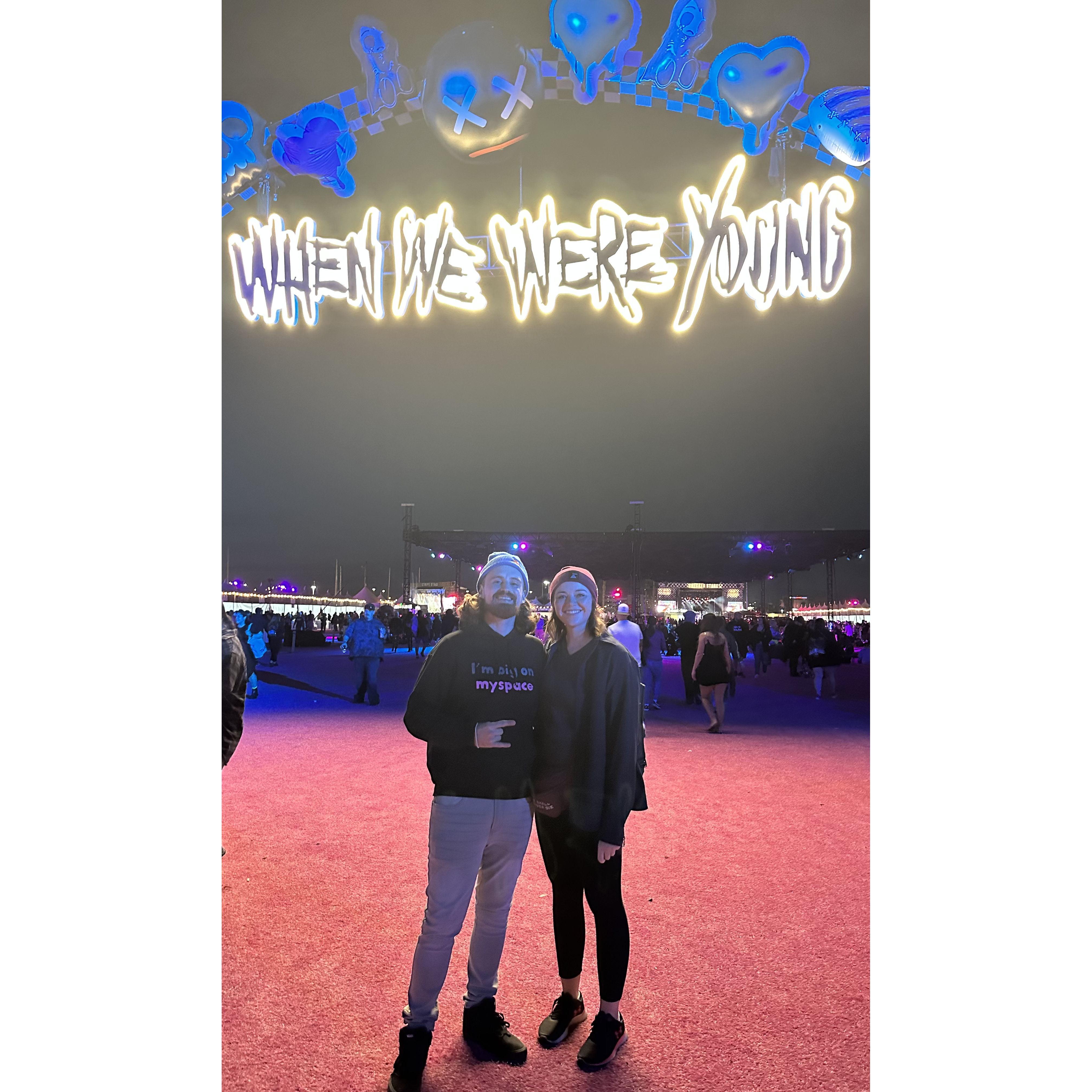 We've attended the When We Were Young Festival in Las Vegas 3 years in a row and seen so many old favorite bands!