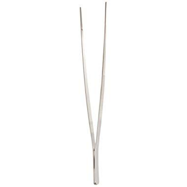 Kuchenprofi Extra-Long 12-Inch Tweezer Tongs in 18/10 Stainless Steel