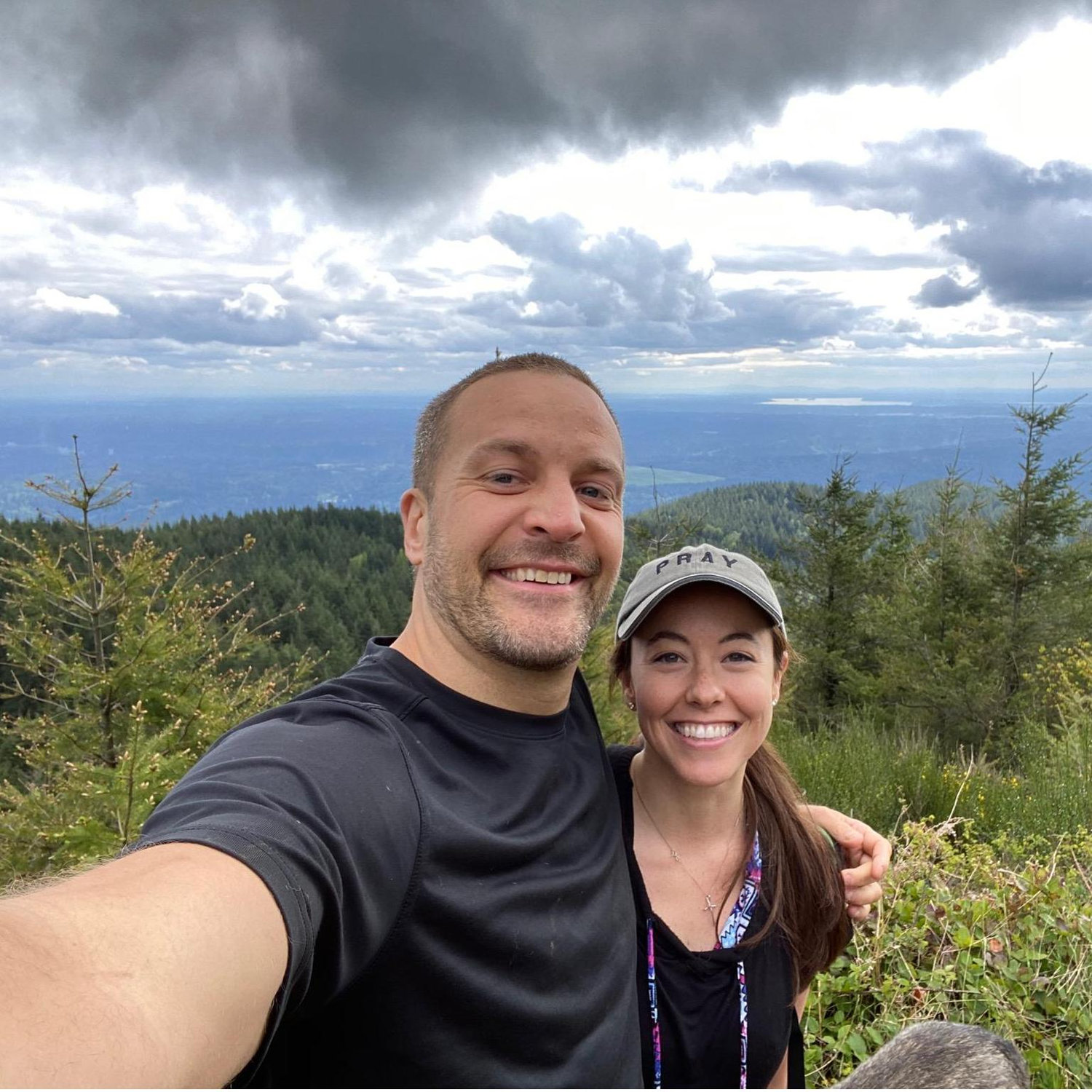 One of our first hikes together!