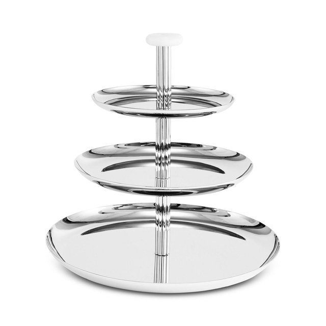 Hudson Park Collection Fluted Collection 3 Tier Etagere - Exclusive