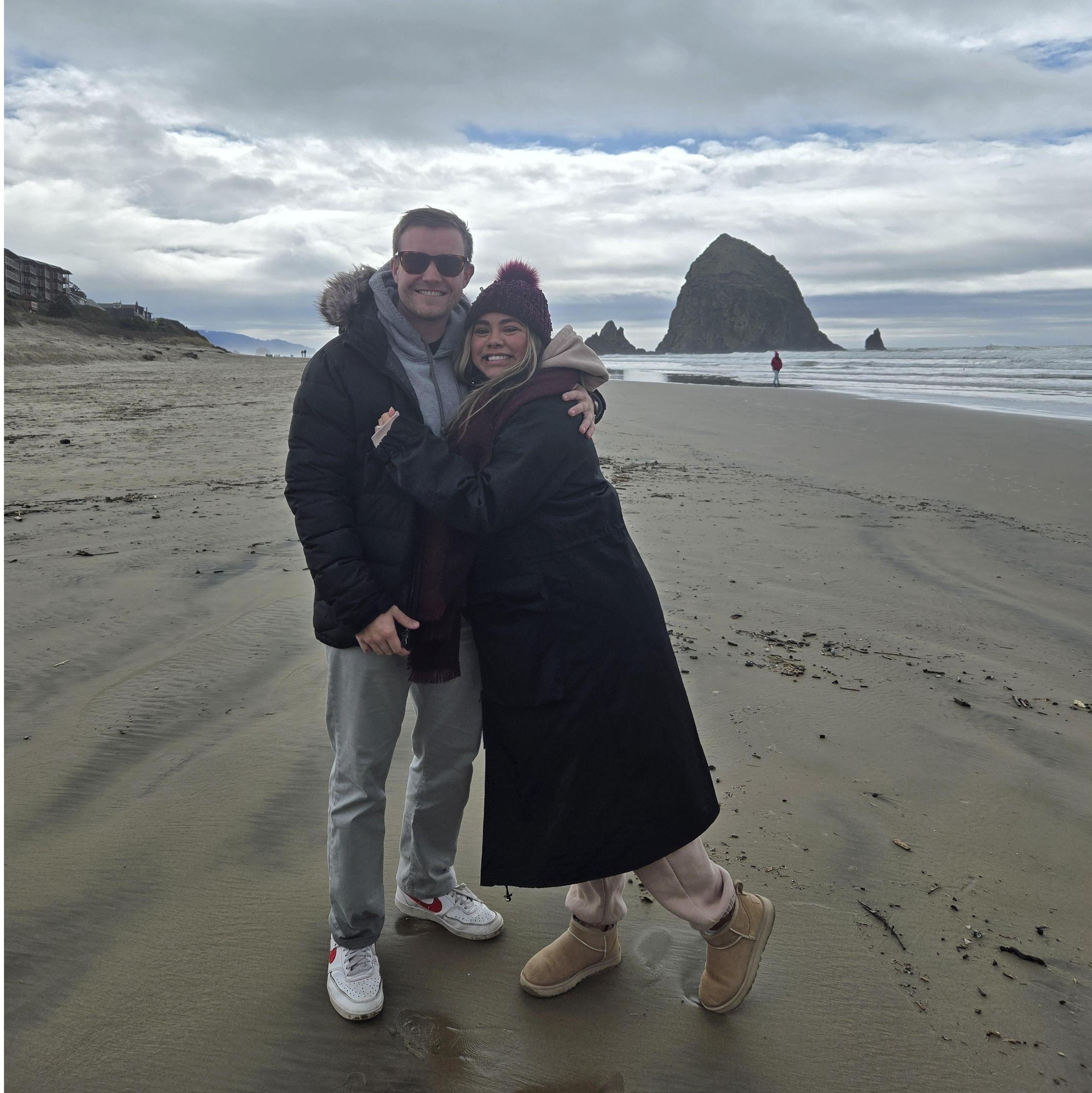 Seaside Oregon with the family