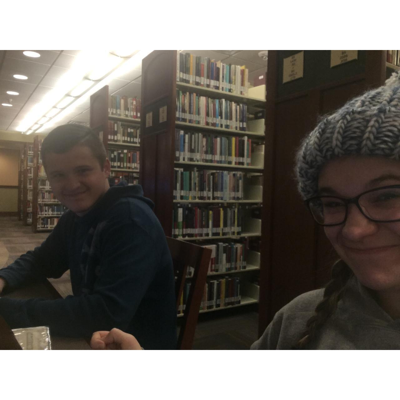 Dating in college meant there were lots of homework "dates".