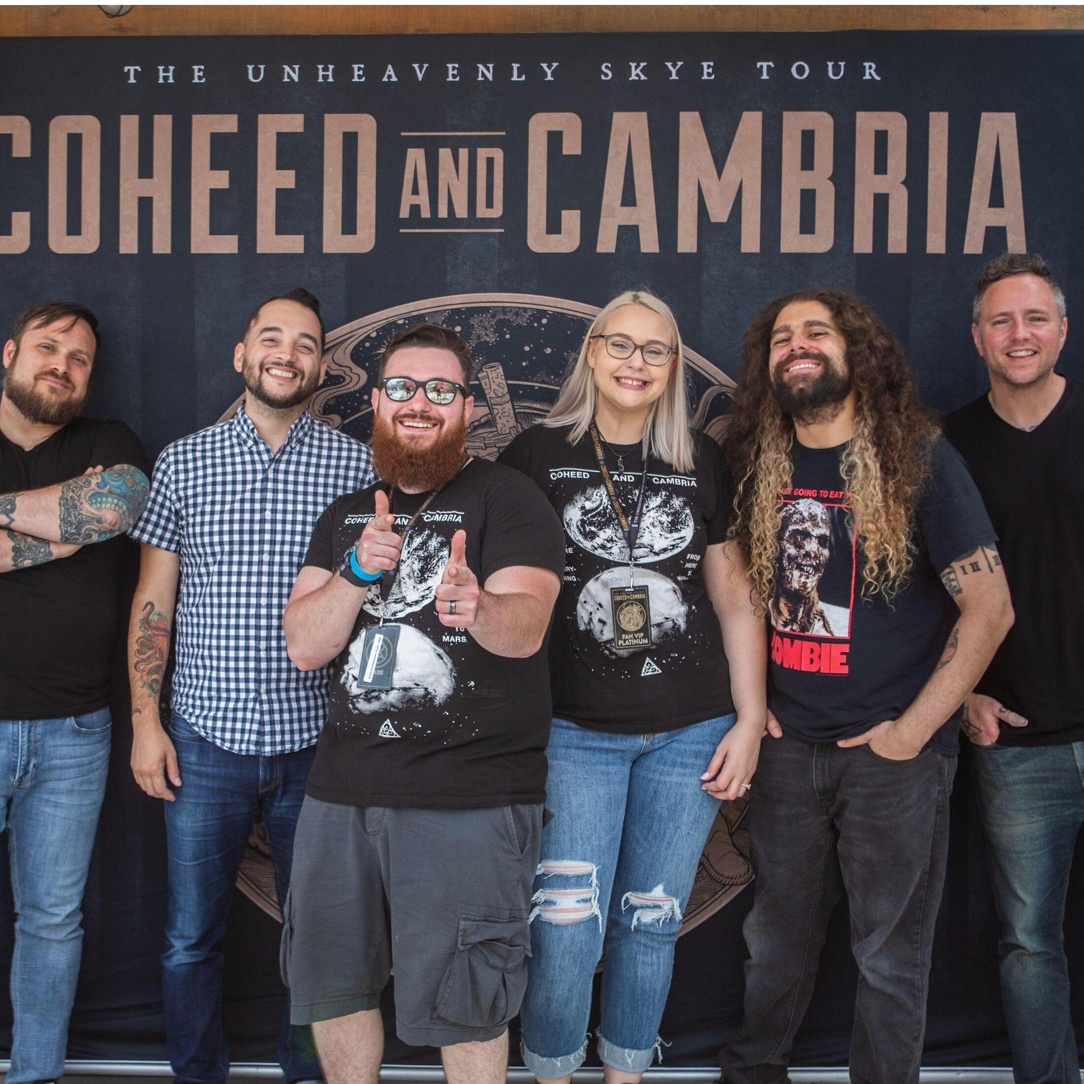 Our 2nd time meeting Coheed and Cambria.