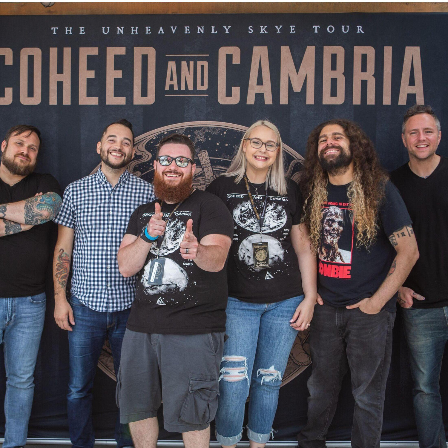Our 2nd time meeting Coheed and Cambria.