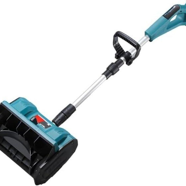 Brushless Cordless Electric Snow Shovel for use with Makita 21V Battery, 12” Snow Thrower with Adjustable Direction, Lightweight Snow Removal Tool for Driveway,Patio,Walkways