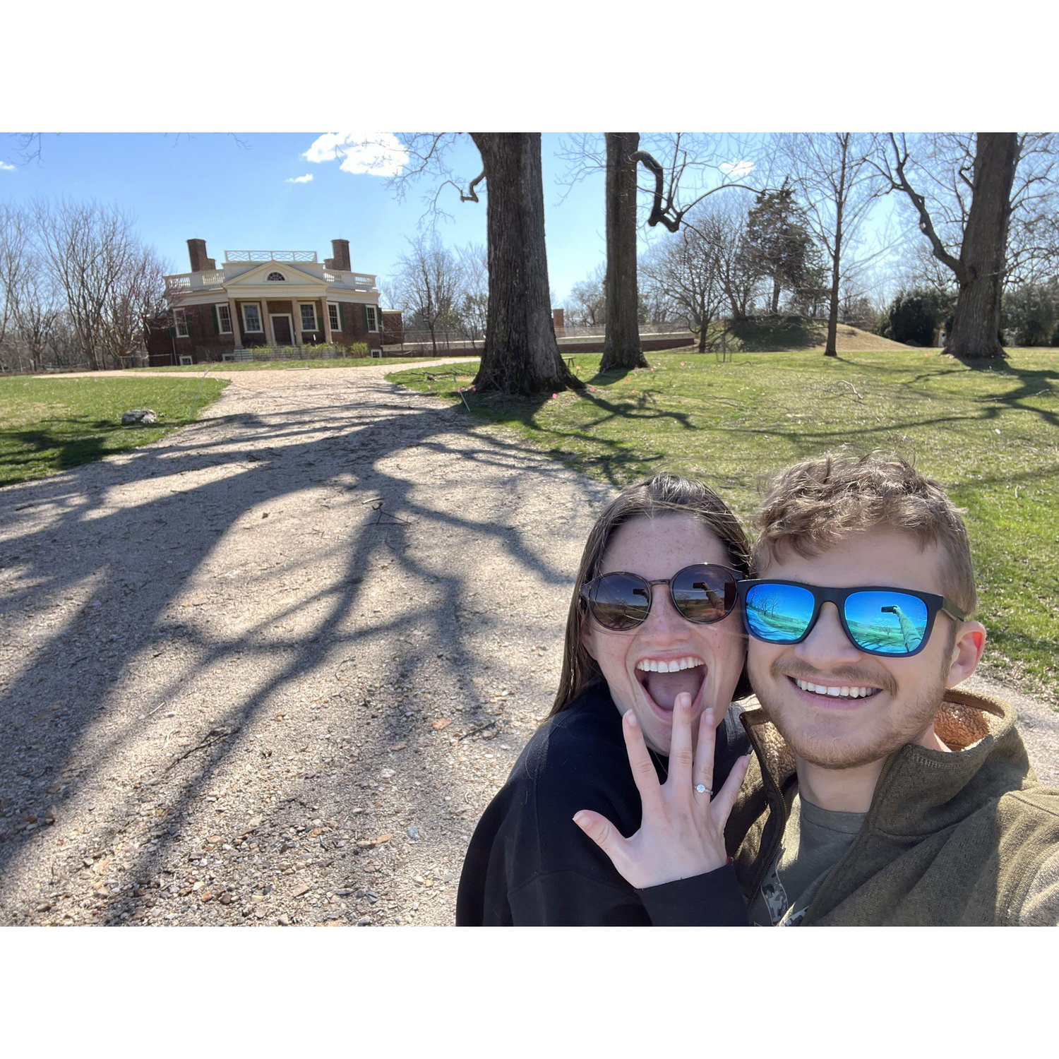 The day we got engaged!
