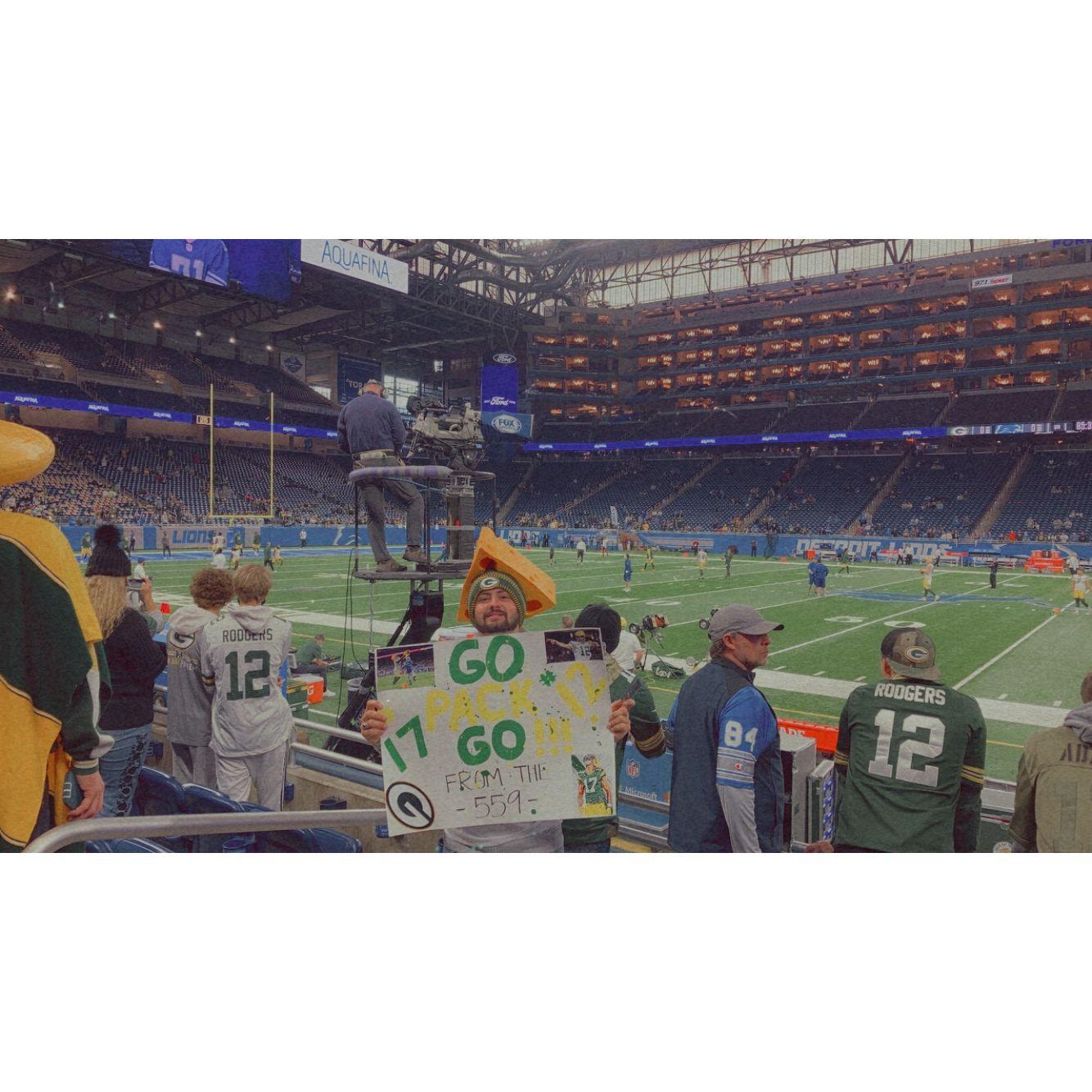 Green Bay game @ Detroit