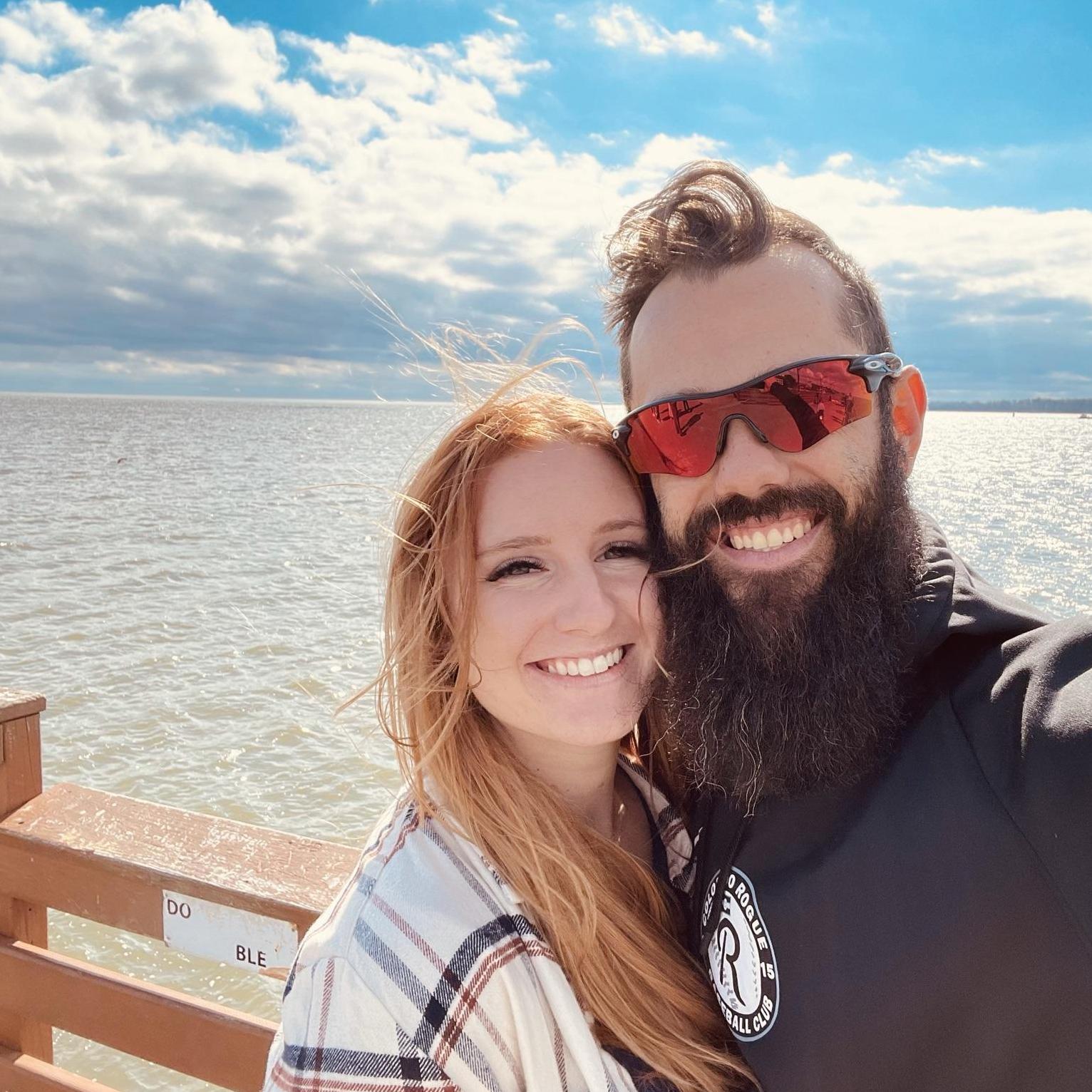 The weekend Jordan asked Megan's dad permission to marry her. Brunswick River, St Simons Island, GA