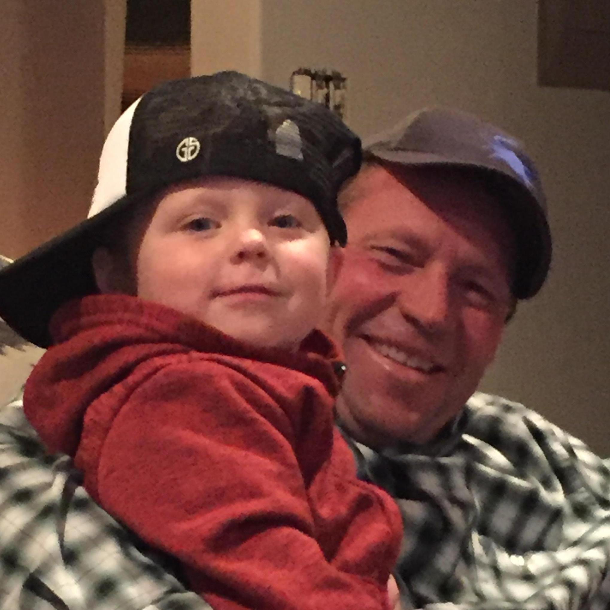 Grandpa Steve and Pax