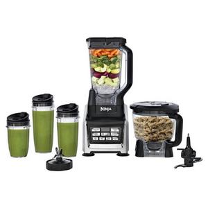 Nutri Ninja BL682Z 1500W Professional Food Processor Blender System w/ Auto-iQ