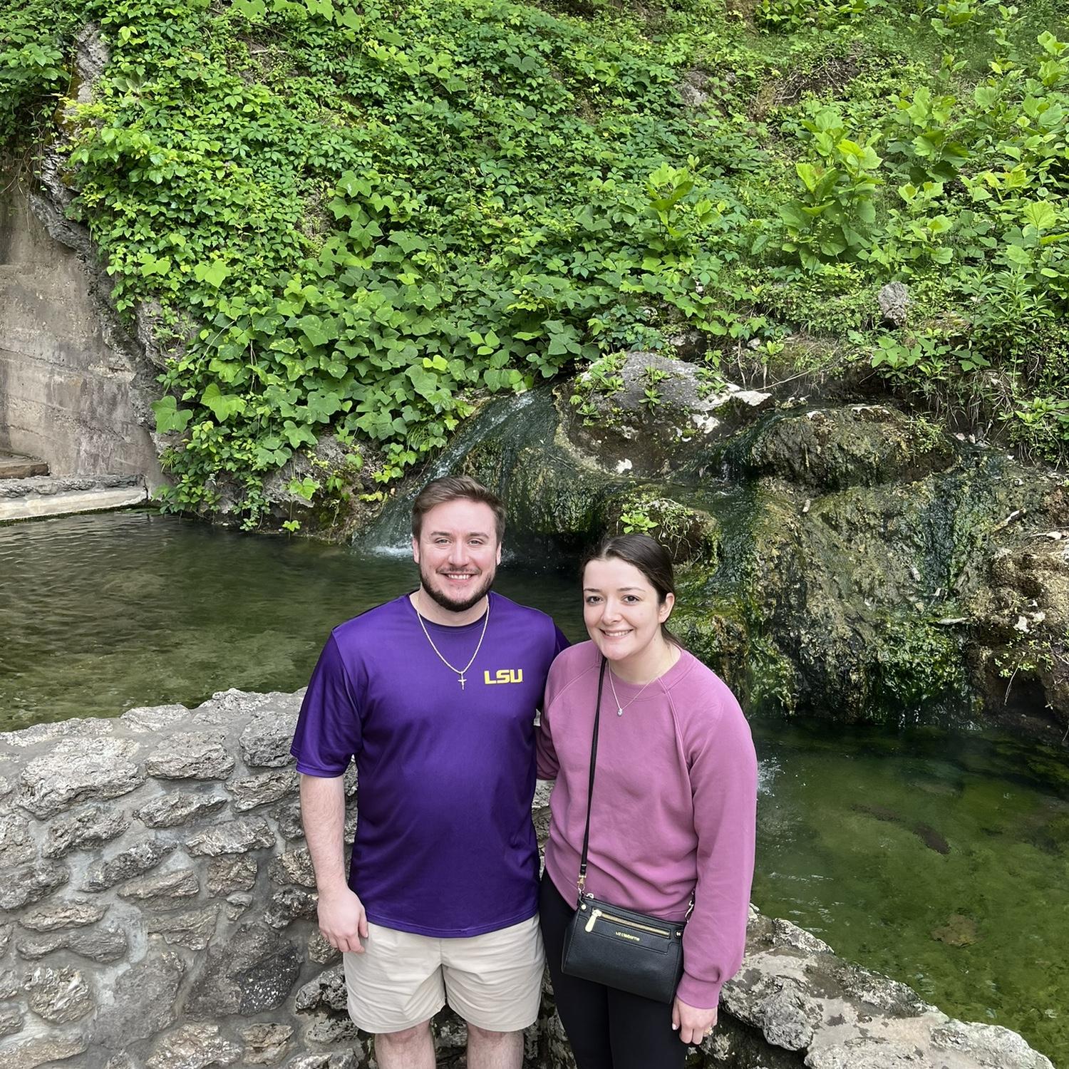Hot Springs!! Couldn’t believe the water was ACTUALLY burning hot!